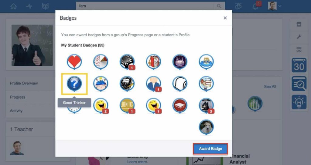Edmodo award badges