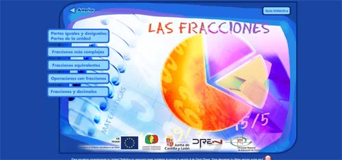Educanave, fracciones