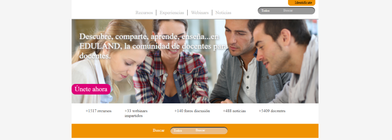 Eduland Comunidades on line para el ámbito educativo
