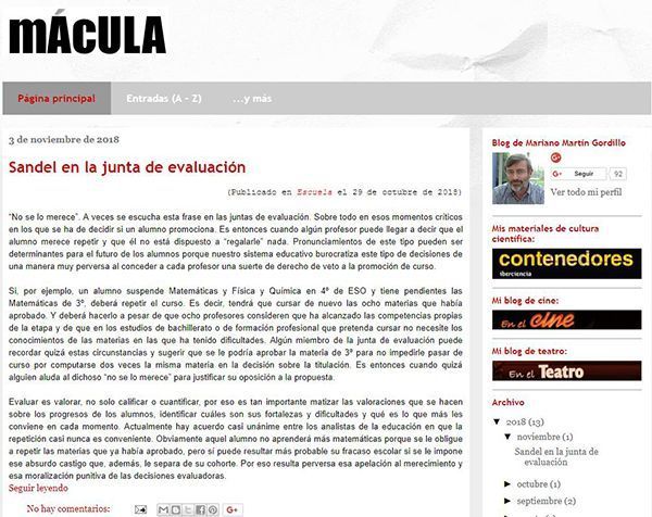 macula | blogs educativos