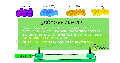 repasar las medidas peso y masa