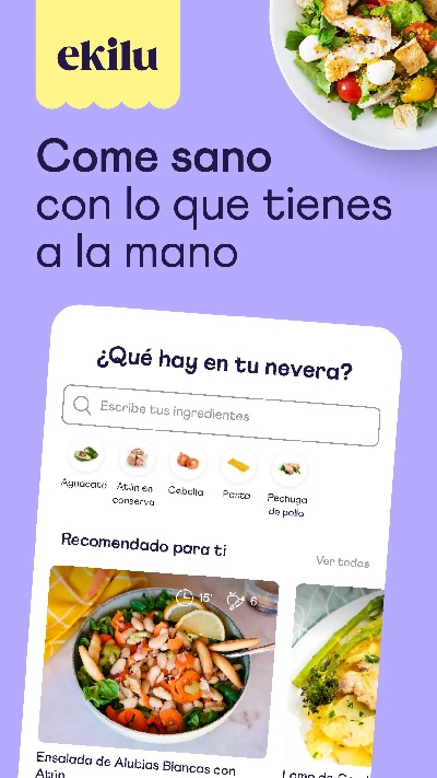 apps para promover alimentación saludable ekilu