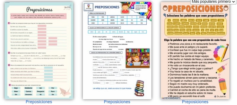 Preposiciones