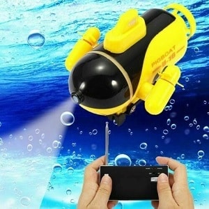 Drone submarino Mini RC HD gadgets para la piscina o la playa 