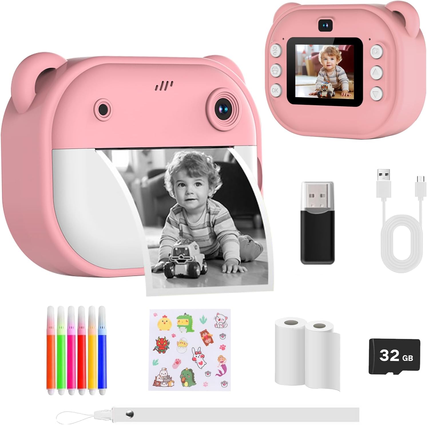 cámara de fotos infantil Bizcasa