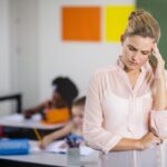 docente agotada gestión de personas